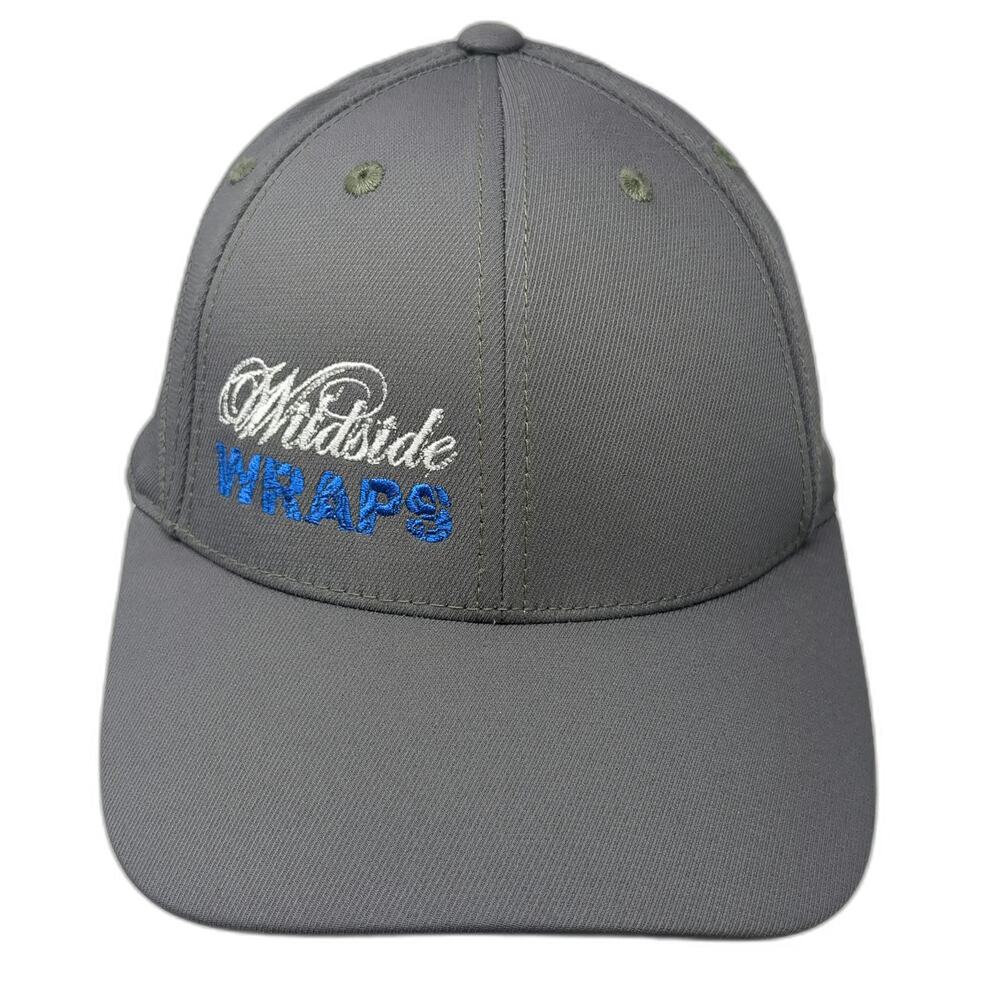 OGIO Baseball Cap Gray XL Wildside Wraps Fitted Endurance Stretch Fit Hat